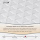 Saltea ortopedica Sleep Evolution Simply White, 100x190x20cm, 16+4 spuma poliuretanica cu memorie, hipoalergenica, reversibila, fermitate medie