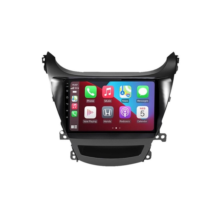 Navigációs rendszer, 8 magos 2+32 GB IPS képernyővel Android Hyundai Elantra V 2014-2015 vezeték nélküli Carplay SIM foglalat 4G