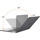 Carcasa pentru MacBook Air 13 2026 / 2025 / 2024 / 2022 M5, M4, M3, M2 Hard Shell Frost negru mat