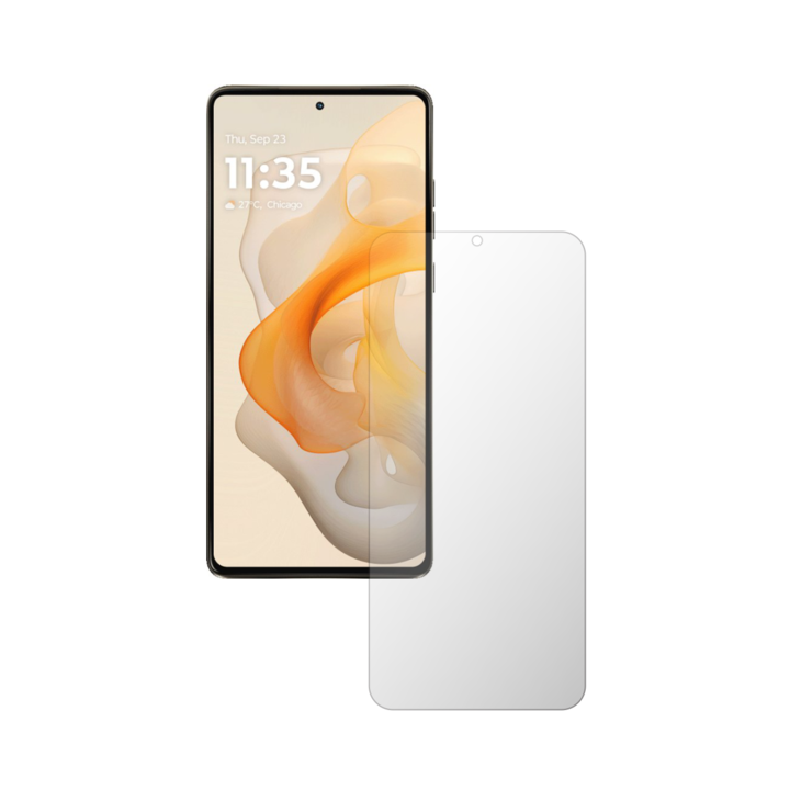 Комплект протектори за екран iSkinz 2X за Motorola Moto G Stylus 5G (2024) - Пълно изрязване, Invisible Skinz HD, ултра-прозрачен силикон с пълно покритие, лепило и гъвкавост