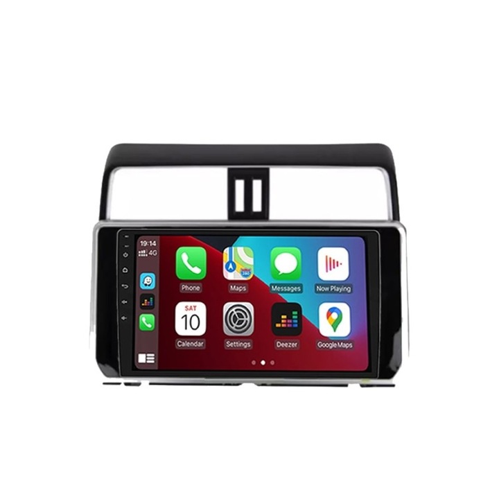 NaviMag, Navigáció Toyota Land Cruiser Prado J150 2017 után 9 hüvelykes IPS képernyővel, 8 magos 2+32GB Android vezeték nélküli Carplay SIM foglalattal 4G