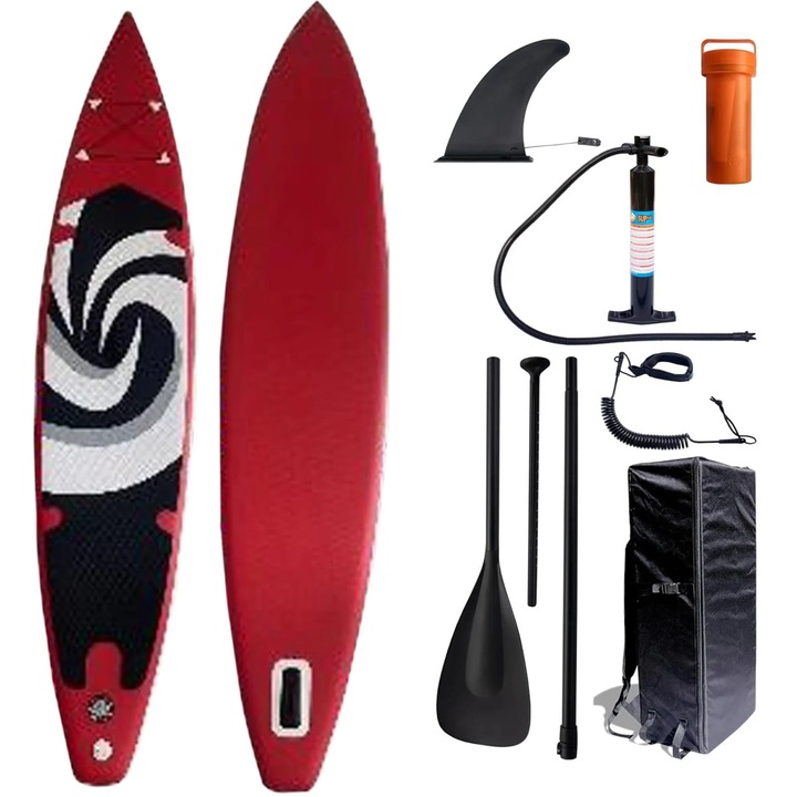 Placa windsurf Extralink SUP 380cm, set cu vasla reglabila