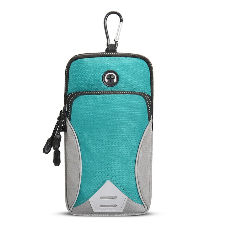 QttvbTna sport kartáska, vízálló, sokszínű, 10x19x4,5cm