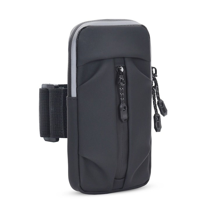 Sportos telefontok, vízálló, fényvisszaverő csíkkal, univerzális méretek