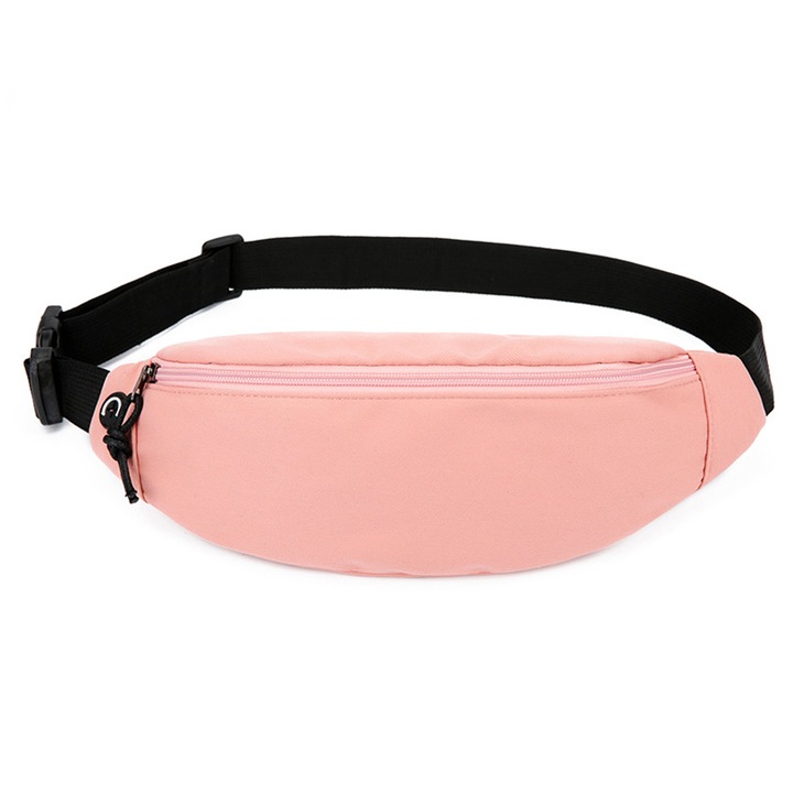 Férfi és női divatos, kültéri, nagy kapacitású, vízlepergető, egyszerű zsebes mobiltelefon táska