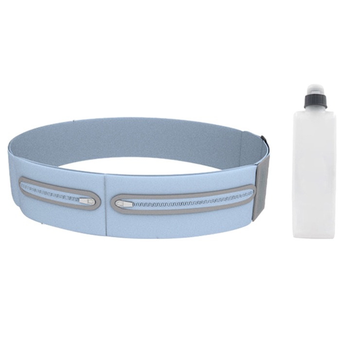 Vékony futóöv, fitnesz zsebek férfiaknak és nőknek, futáshoz és gyalogláshoz alkalmas futóöv