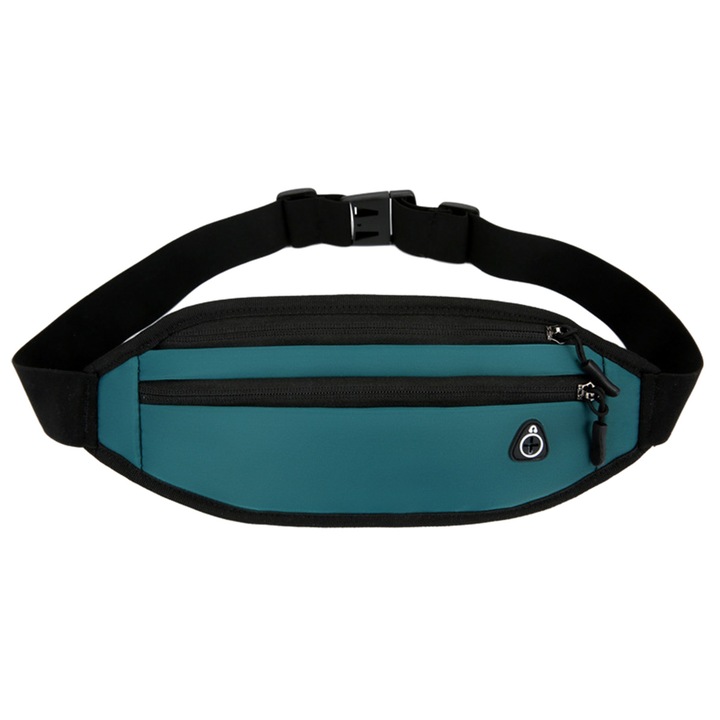 Sportos táska, mobiltok, rugalmas, futáshoz és kerékpározáshoz, fekete