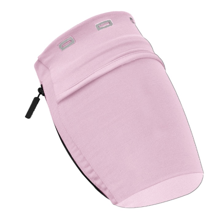 Uniszex rugalmas sporttáska, fényvisszaverő, mobiltelefonhoz, futáshoz