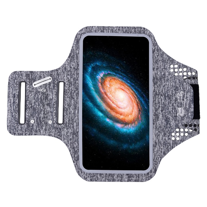 Unisex sport övtáska futáshoz, 6.5 hüvelykes telefonokig kompatibilis, többszínű