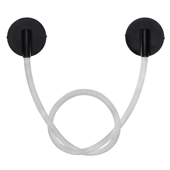 Lampa de perete LED, ActiveJet Camelia, 2400lm, negru/gri