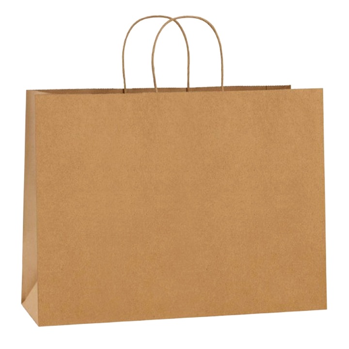 Set 25 Pungi Kraft, Ambalaje Cadouri, Multicolor