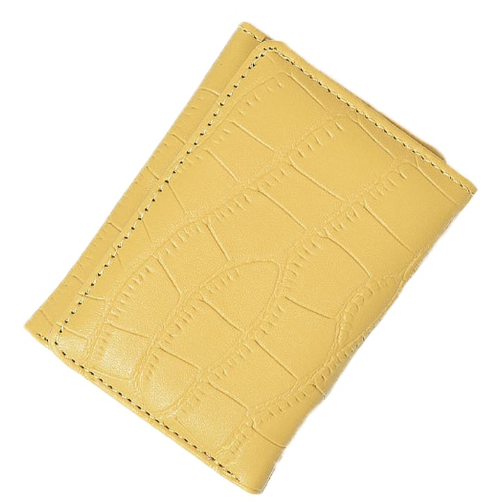 Дамски портфейл, екологична кожа, 10.5x8x1.5см