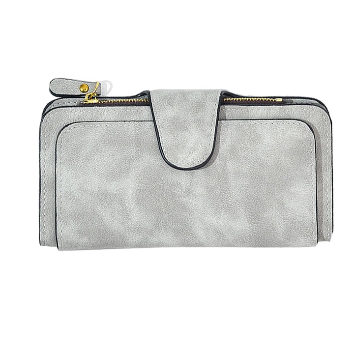 Portofel multifunctional, gri, 19x9,5x1cm