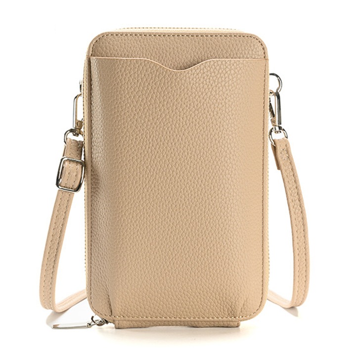 Telefontáska QttvbTna, Ökológiai bőr, 19x11,5x4cm