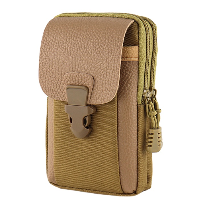 QttvbTna чанта за мобилен телефон, дишаща, водоустойчива канава, 10x6x17cm