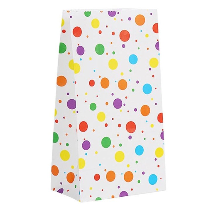 Комплект от 36 подаръчни торби QttvbTna, хартиени, многоцветни, 24x13x8 cm