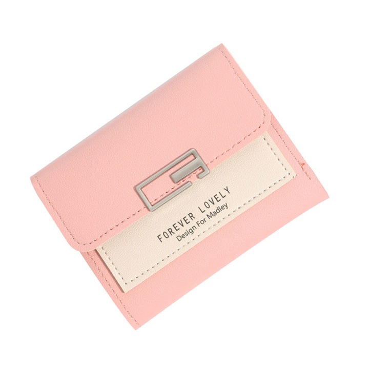 изкуствена кожа, 14x4x11см, Розово, 14x4x11cm