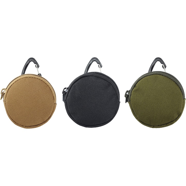 3db QttvbTna multifunkcionális mini kézitáska készlet, nejlon, többszínű, 7,5x7,5 cm