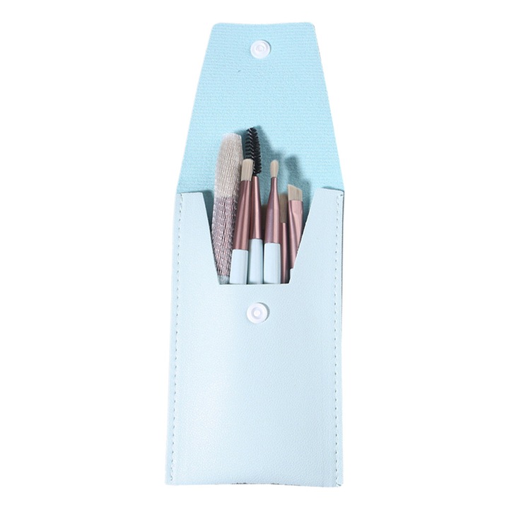 Set pensule machiaj QttvbTna, pentru conturare si iluminare, chic, set cadou