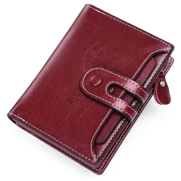 Női pénztárca, műbőr, 9,5x2,01x12,5 cm, RFID funkcióval