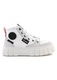 Adidasi Palladium Pallatower HI Star, Textil/Piele, Alb, 41 EU