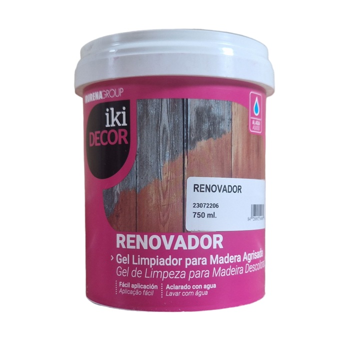 Gel de curatare lemn Irurena Group, transparent, 750ml