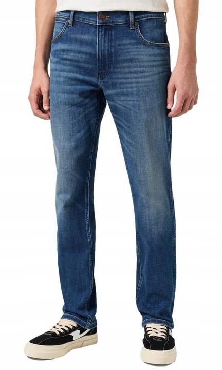 Мъжки дънки, Wrangler, Cotton, Blue, 50 EU