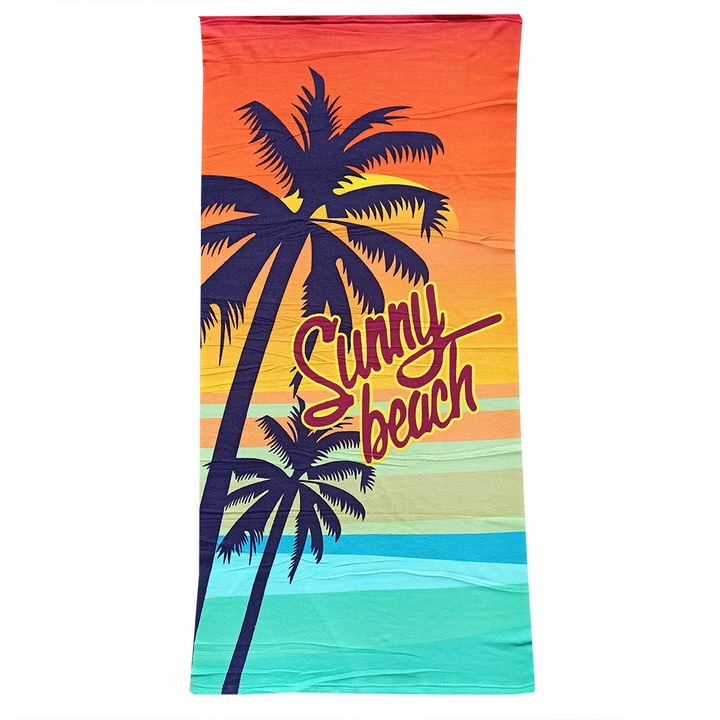 Плажна кърпа Sunny Beach, 150×70 cm