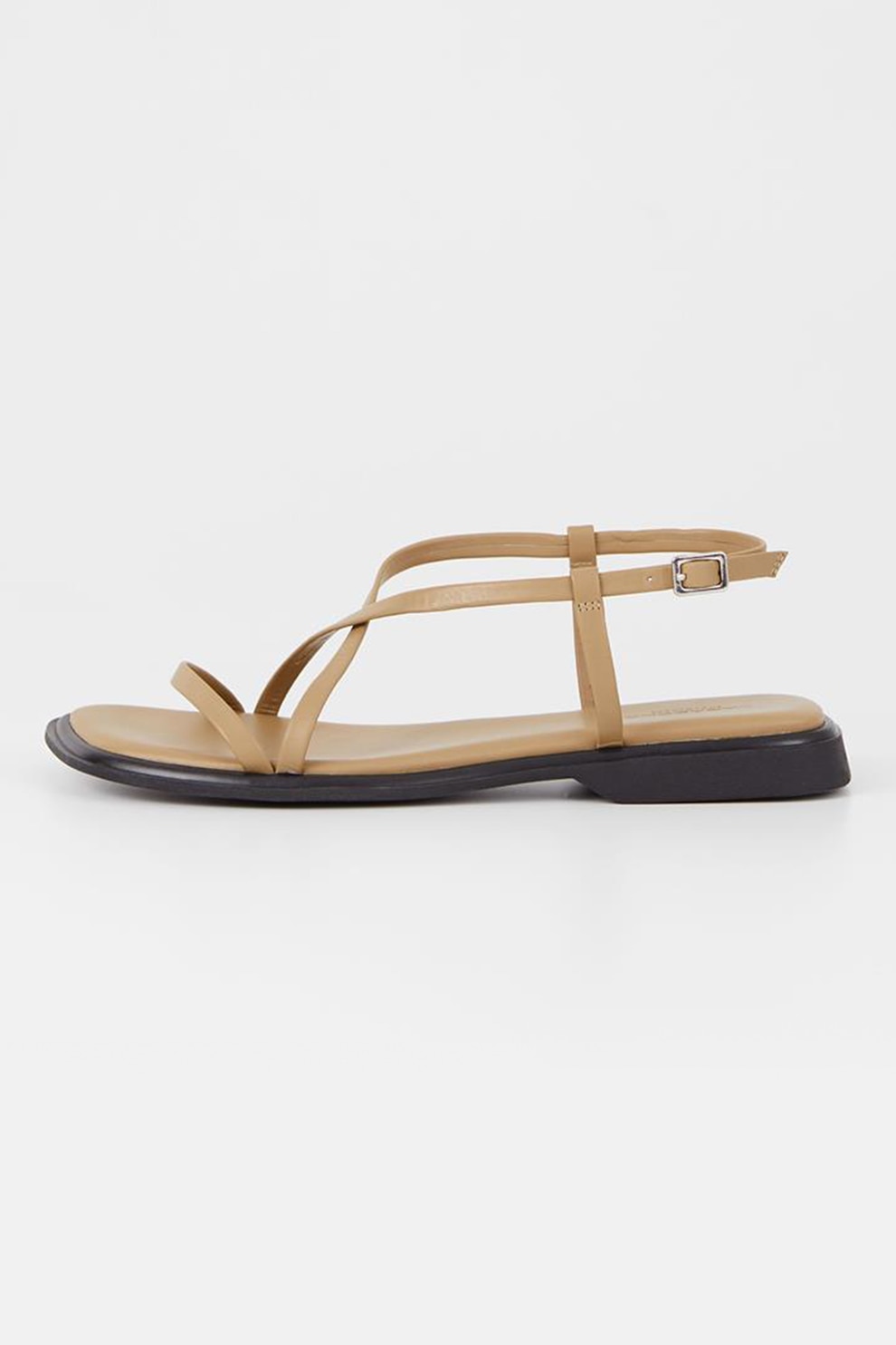 Vagabond Shoemakers, Sandale de piele cu catarama Izzy, Maro camel, 39