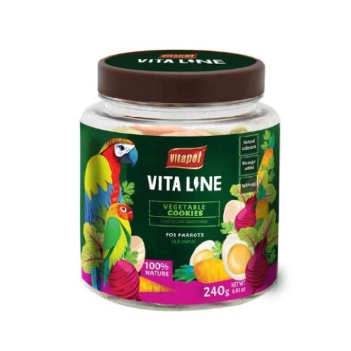 Витамини за папагали Vitapol, Vitaline 240гр