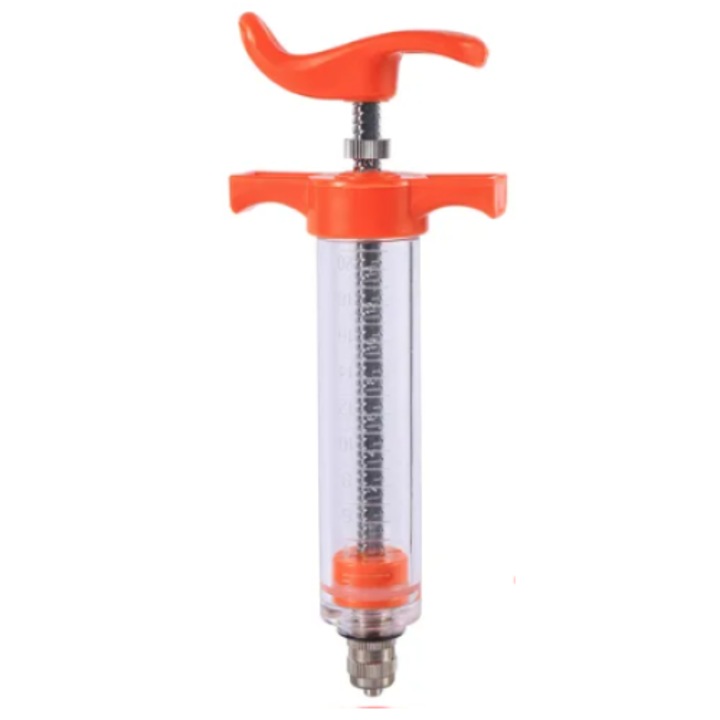 Kézi fecskendő, csirkék etetéséhez, Zoo Med, Inox / Műanyag, 20 ml
