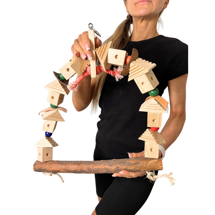 Jucarie pentru papagali mici Greenwood