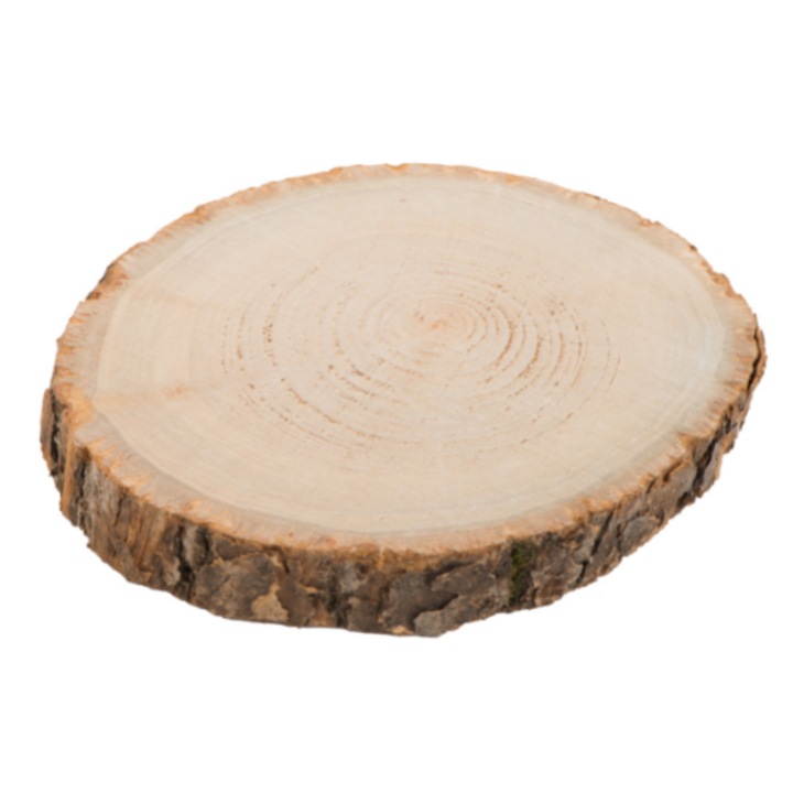 Играчки папагали, Greenwood, дърво, 8-11 см, бежово/кафяво
