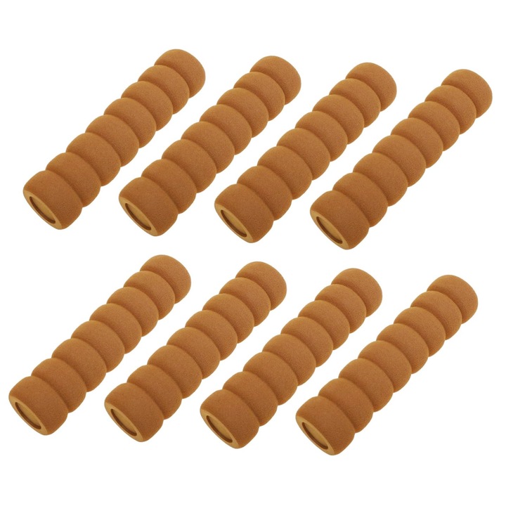 Set 10 huse de protectie maner usa din burete, enkourakoko®, Maro