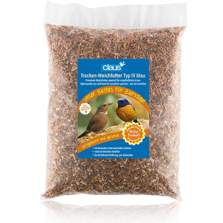 Hrana pentru pasari CLAUS bogata in proteine ​​1kg, amestecuri alimentare, dieta echilibrata, supliment alimentar, alimentatie corespunzatoare, adaptabilitate alimentara