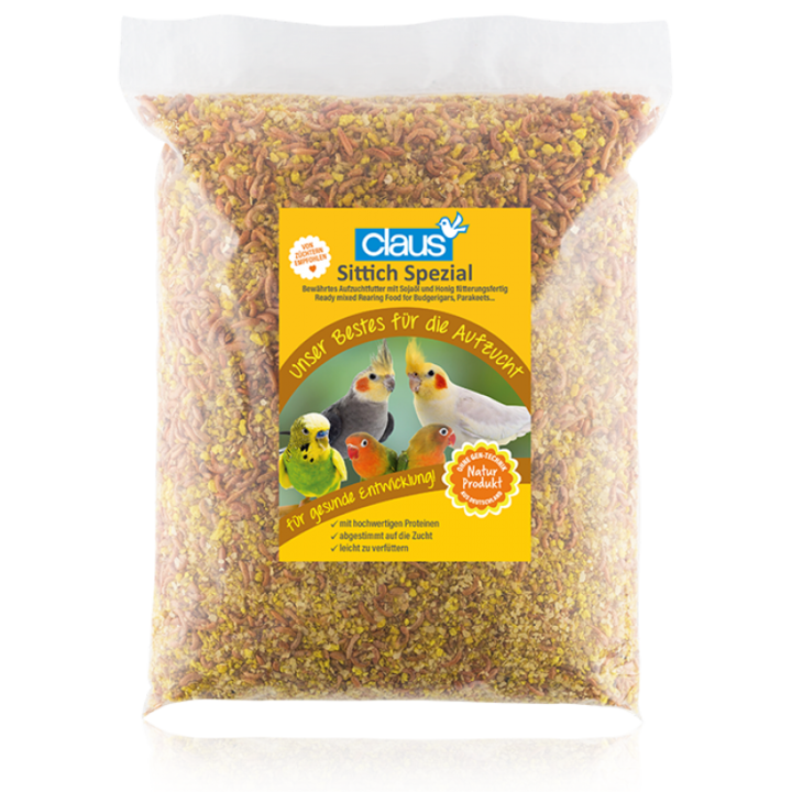 Hrana pasari CLAUS Sittich Spezial, pentru papagali mici, 5kg