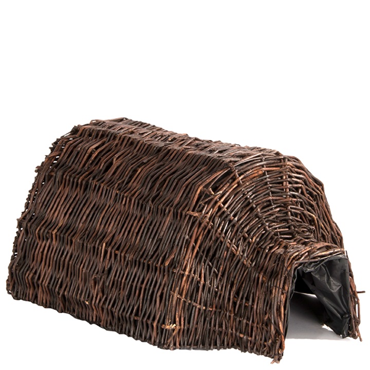 Casa de arici CLAUS, Igel-Haus, rachita, protectie impotriva hibernarii, 55x38x24,5cm, maro, adapost natural, protectie impotriva pradatorilor si umezelii, sigura, usor de curatat