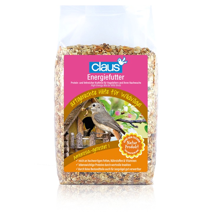Hrana pentru pasari CLAUS Energiefutter, bogata in proteine si grasimi, 700g