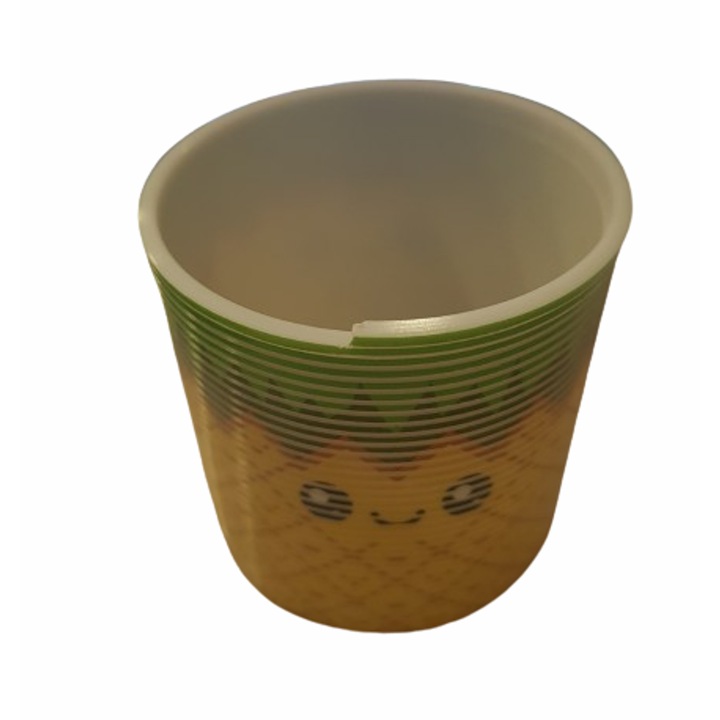 Jucarie interactiva pentru copii, Plastic, Model Ananas, Multicolor