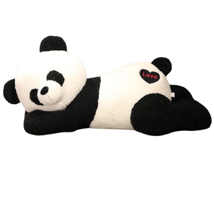 Panda játék, Párna típusú, Plüss, 80 cm