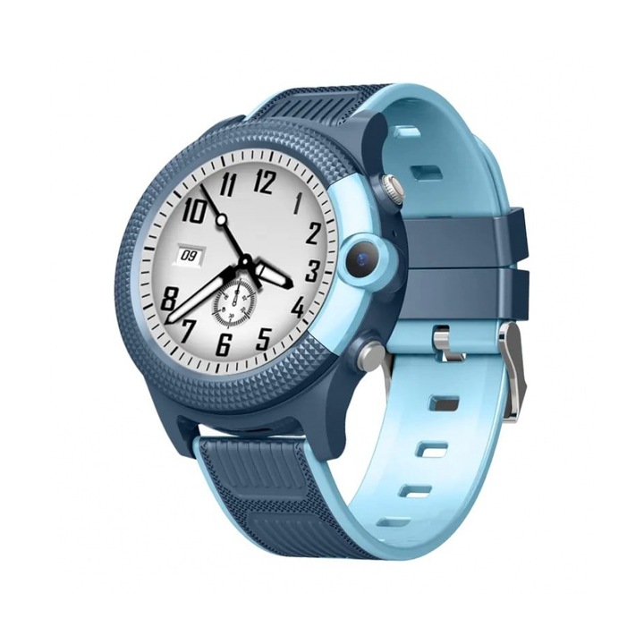 CAT 1 Gyermek okosóra, SIM foglalat, GPS, kamera, RAM 128 Mb, videohívások, 680 mAh, kék