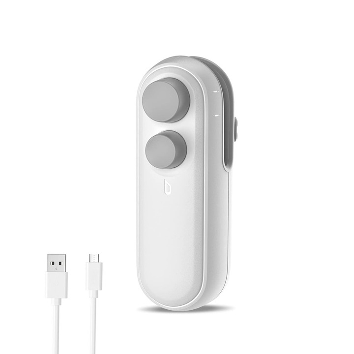 Преносим уплътнител и резачка 2 в 1, акумулаторна, USB, бяла