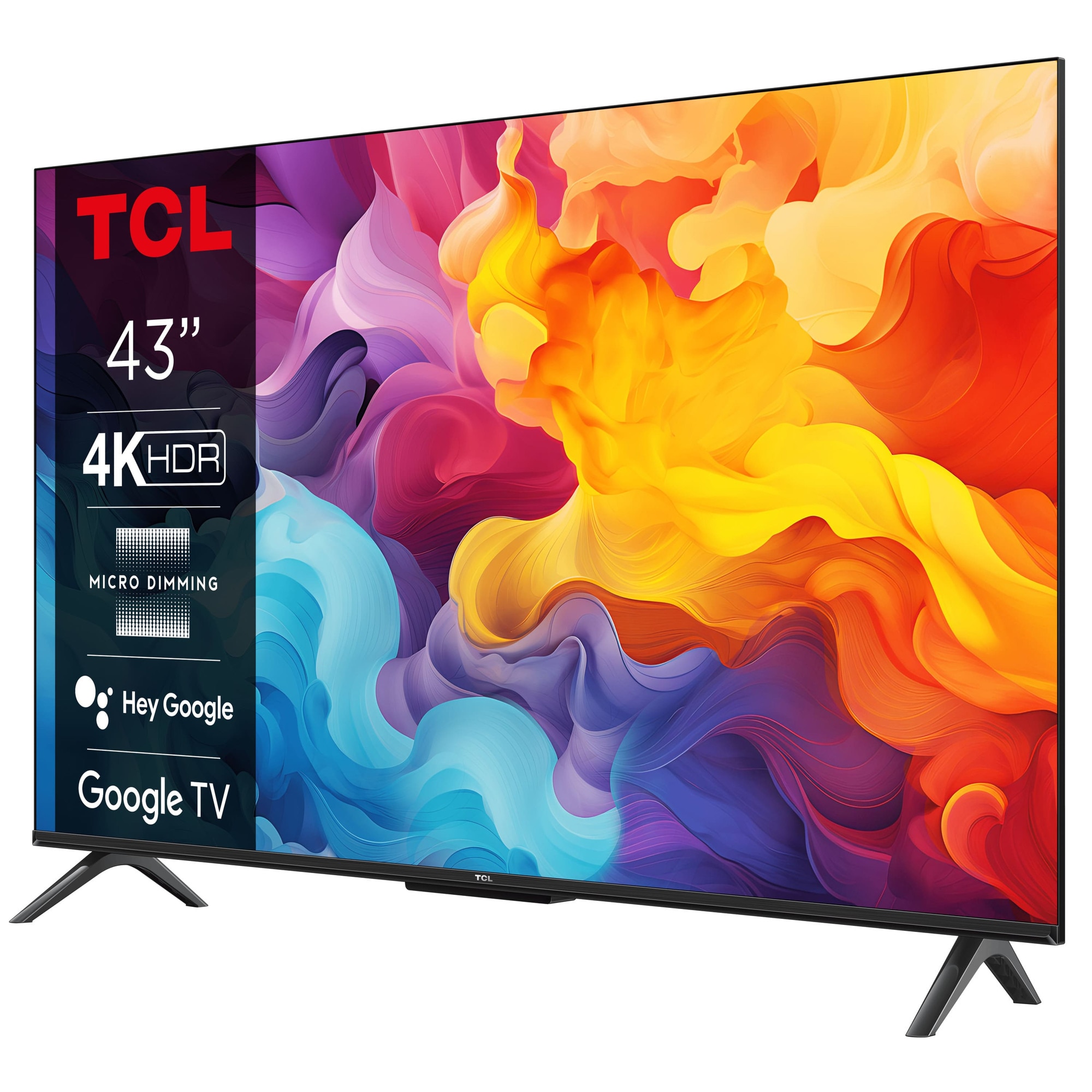 Televizor inteligent LED, TCL, 43V6B 43'', 4K UHD HDR Dolby Audio