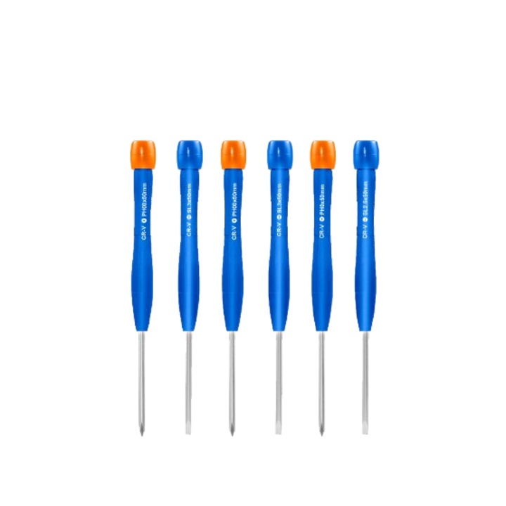 Set 6 surubelnite de precizie Wadfow, Cr-V