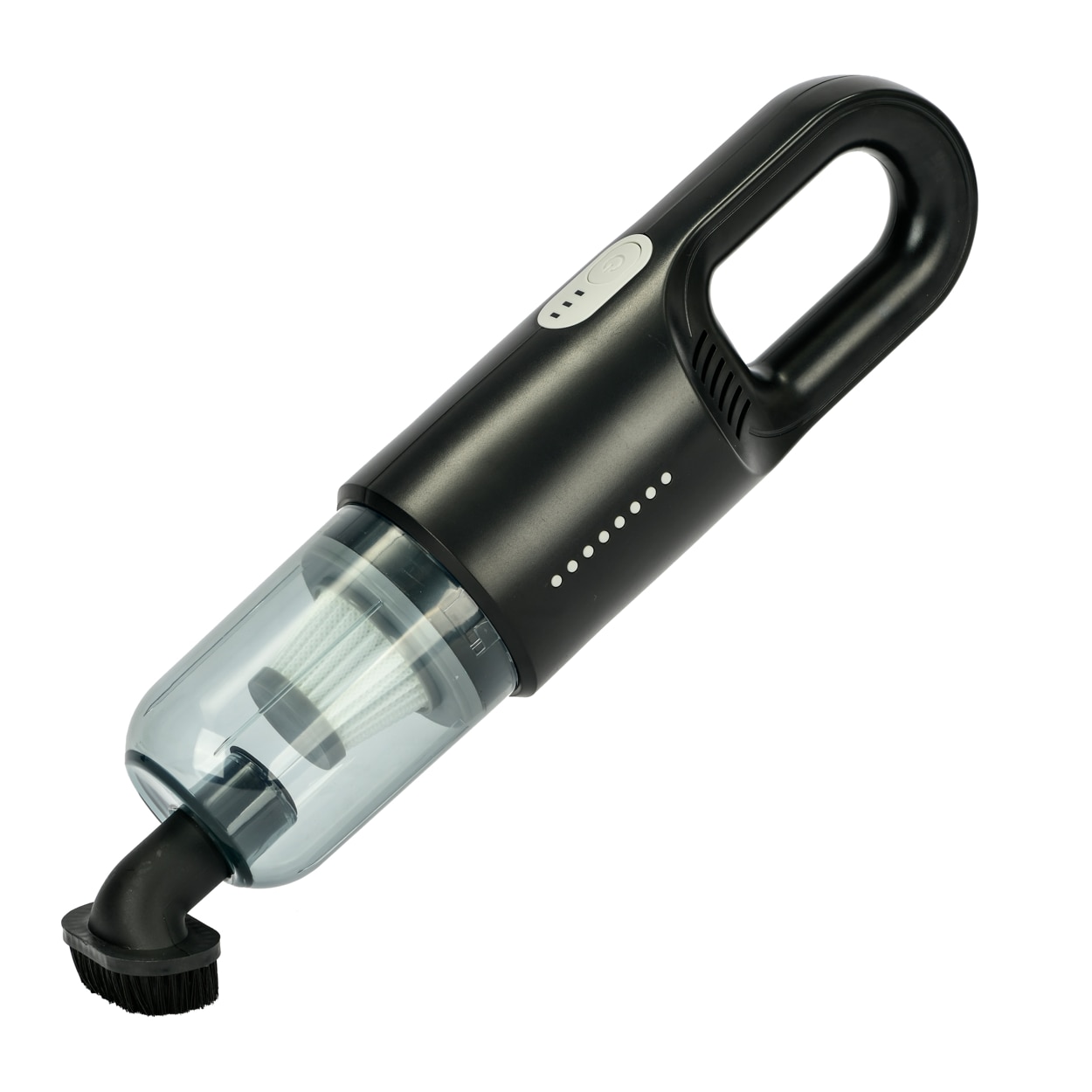 Aspirator de mana SINZO pentru Masina si Uz casnic, Fara fir, Reincarcabil, 11.1V, 0.7l, Putere 8.000 PA, Autonomie 35 minute, 6000 mAh, cu filtru HEPA, Negru Electro Punk