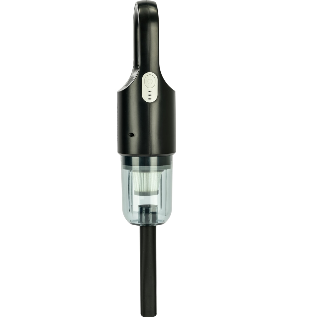 Aspirator de mana SINZO pentru Masina si Uz casnic, Fara fir, Reincarcabil, 11.1V, 0.7l, Putere 8.000 PA, Autonomie 35 minute, 6000 mAh, cu filtru HEPA, Negru Electro Punk