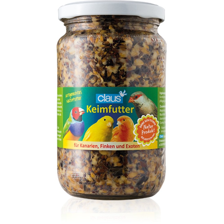 Seminte germinate pentru pasari, CLAUS Keimfutter, fara conservanti, 370 ml