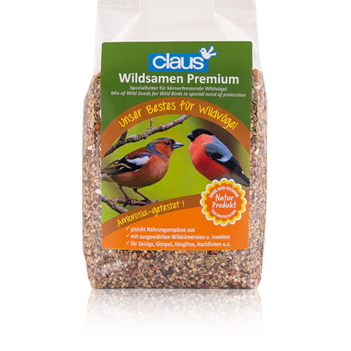 Hrana pasari si rozatoare CLAUS Summer Mix, seminte salbatice cu insecte, 700g