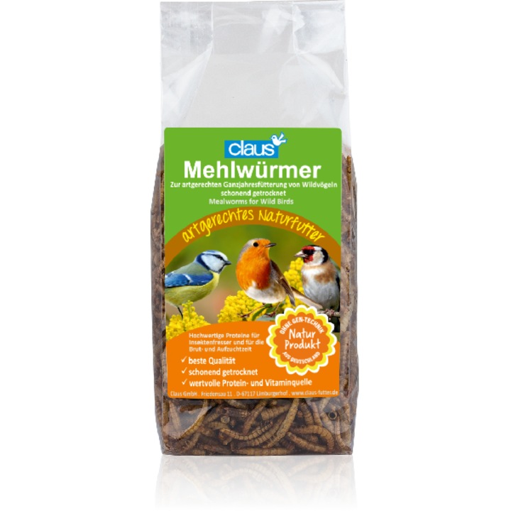 Hrana pentru pasari si rozatoare CLAUS, liofilizate, bogate in proteine si vitamine, 75g