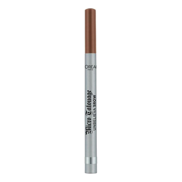 Eyeliner pentru sprancene L'Oreal Paris Micro Tatouage, Shade 105-brunette